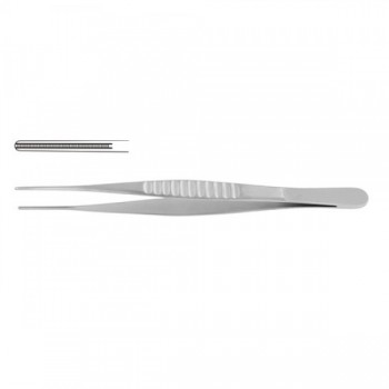 DeBakey Atrauma Forcep Stainless Steel, 24.5 cm - 9 3/4" Tip Size 2.8 mm